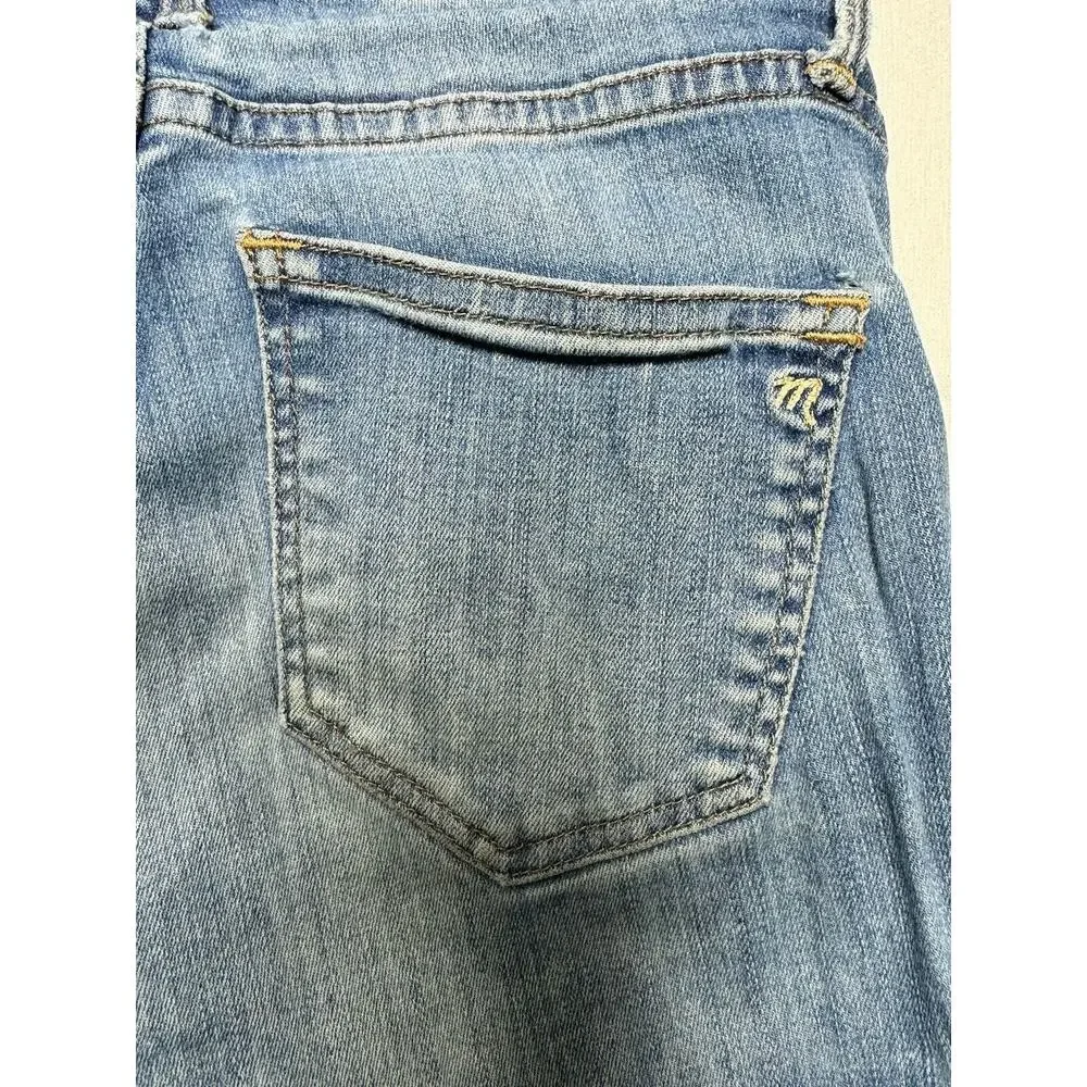 Madewell Women's Skinny Skinny Ankle Zip Blue‎ Jeans - Size 24x24